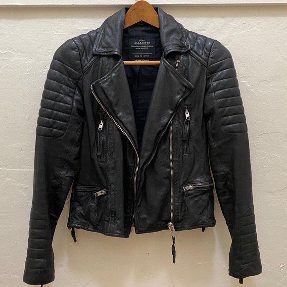 Original All Saints Lamb Leather Jacket (2008) - Picture 1 of 3